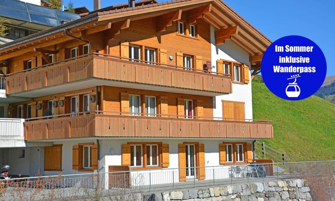 Adelboden Apartment | Stylishly furnished holiday apartment for 8 persons, near the mountain lift