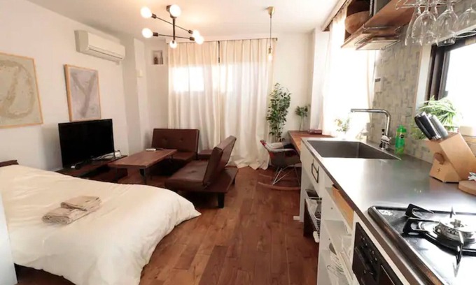 Ogibashi Apartment | Suite Hikari wifi 1LDK Work desk Shinjuku S / Koto-ku Tokyo