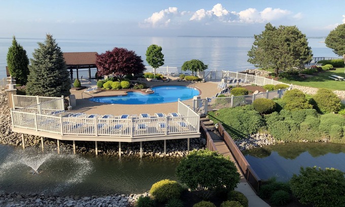 Port Clinton Condo | Sun, Sand and Sensational! This is the view from your private balcony!