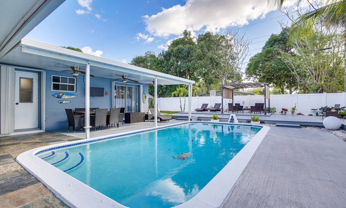 Lauderdale Lakes House | Sun-Soaked Home w/Pool in Lauderdale Lakes!