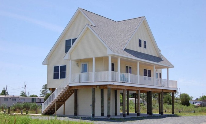 Chincoteague House | Sunset View