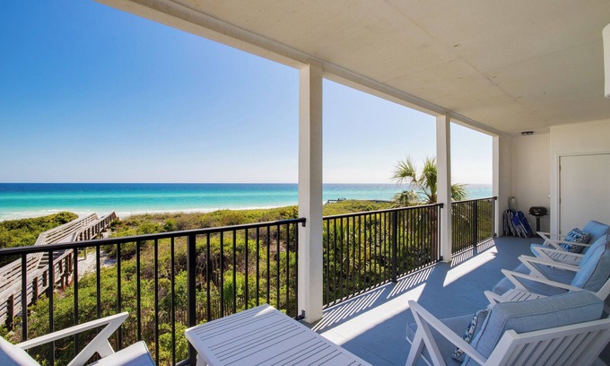 Dune Allen Beach Condo | "Sunshine State of Mind" Beachfront Condo w/Pool, Dune Allen, Private Beach
