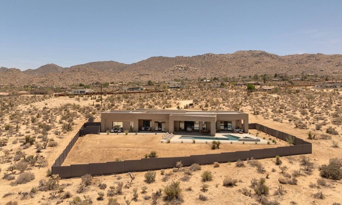 Joshua Tree House | Sunstill by Fieldtrip | Modern w Custom Pool, Spa, Views