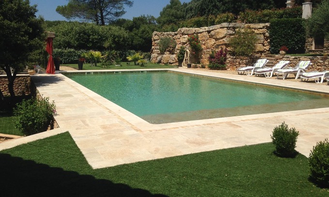 Flayosc Villa | Super private pool with pool house, elevated position with great views