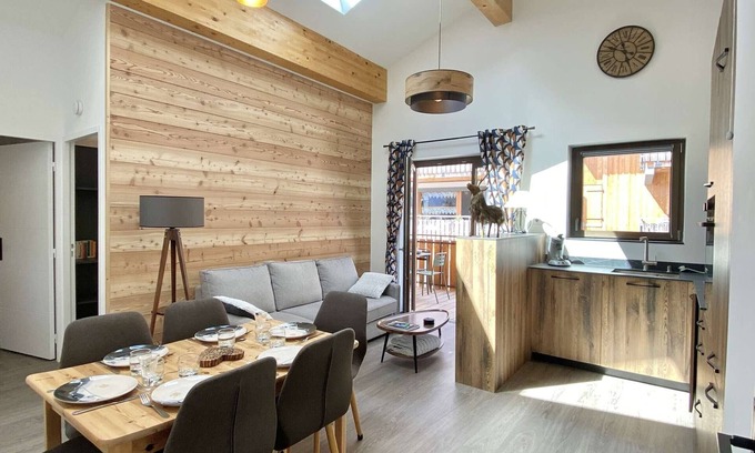 Praz-sur-Arly Apartment | Superb 3-room apt with parking, near slopes and lake - Praz sur Arly