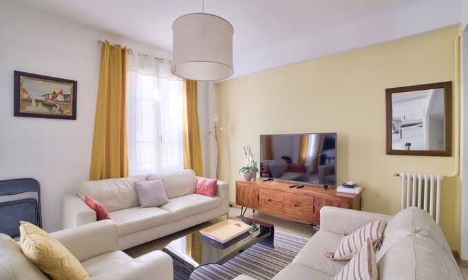 Lazaret Apartment | Superb Apartment 100 Meters From the Port of Nice