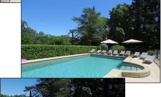 Les Vans House | Superb Bastide from 1825. Salt pool, heated.