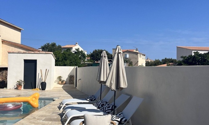 Monticello Villa | Superb house with swimming pool sleeps 4