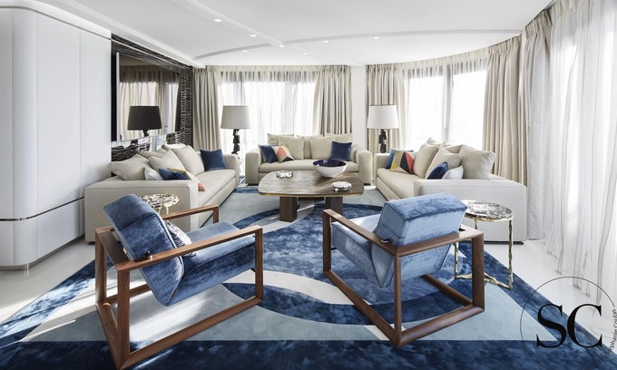 Cannes City Centre Apartment | SUPERB LUXURY APARTMENT 4 bedrooms Located opposite the Palais des Festivals.