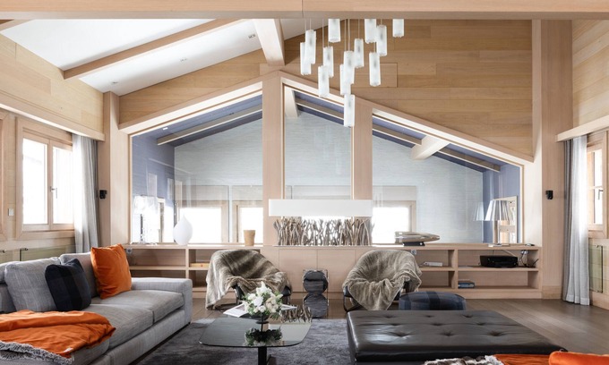 Courchevel Ski Chalet | Superb luxury modern chalet with relaxation and fitness areas