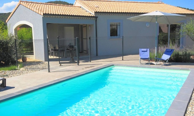 Vallon-Pont-d'Arc House | Superb Villa 4 people, private pool, air conditioning, TBéquipement, calm