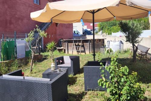 Villeveyrac Apartment | superbe loft climatisé jardin et piscine