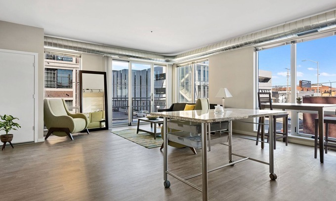 Crossroads Arts District Condo | Superbly Designed Home with Top-of-the-Line Amenities 355