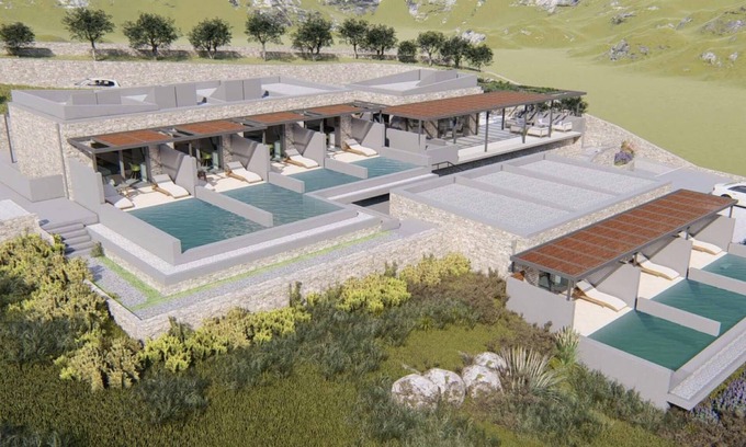 Petra Apartment | Superior Room with Private Pool & Sea View