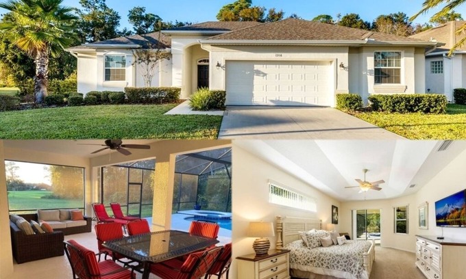 Ridgewood Lakes Villa | Supreme Luxury 5 Bedroom Villa on Paradise Gated Golf Community, Private Pool &