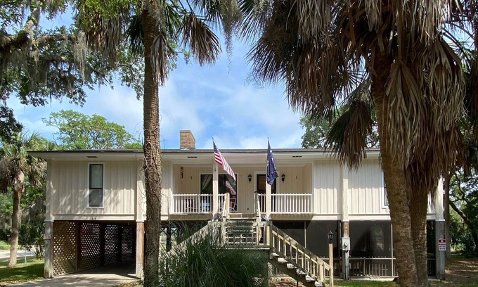 Edisto Island House | Sweet 16,One of the best views at Edisto of the sunset!