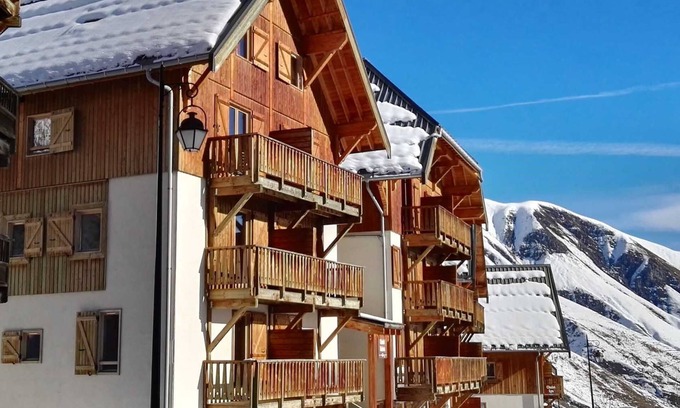Saint-Sorlin-d'Arves Condo | Sybelles Ski Area | Sleeps 7 | Slope-side Comfort
