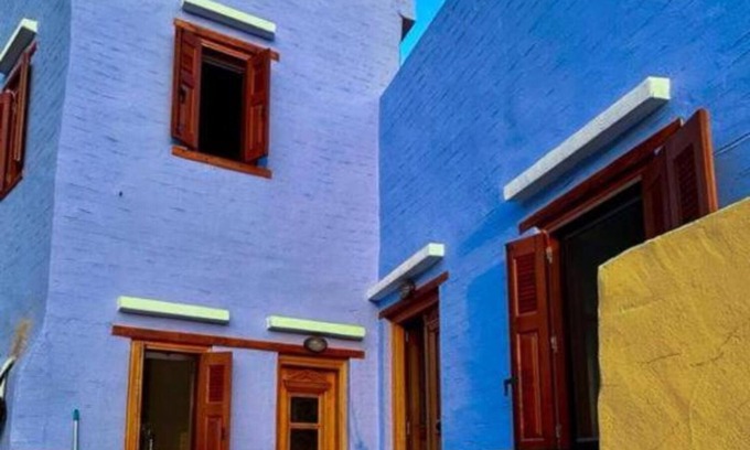 Symi Villa | Symi Uptown Indigo Sea View Garden Villa