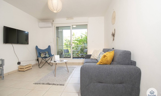 Saint-Denis Apartment | T1 - Fleur de vanille II 3*** - Saint Denis Bellepierre