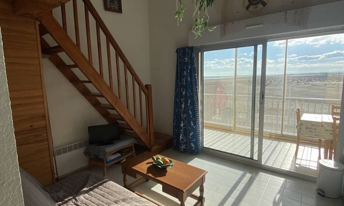 Les Ayguades Apartment | T2 apartment with sea view - Gruissan