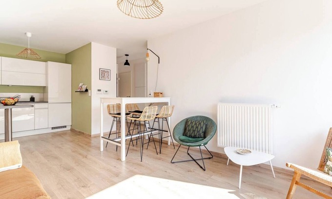 La Baule-Escoublac Apartment | T2 balcony, quiet, bright and well located