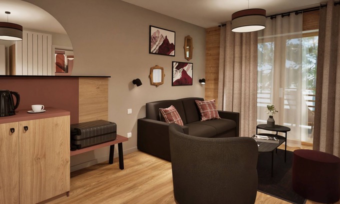 La Rosiere Condo | T2 + cabine | Accès rapide aux pistes + piscine