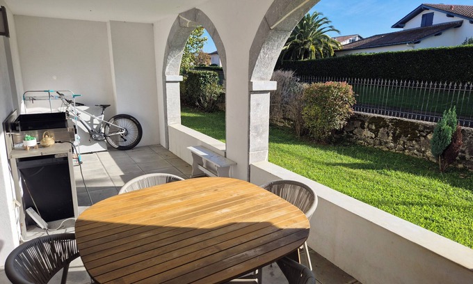 Behobie Apartment | T2 with terraces and parking near the beach