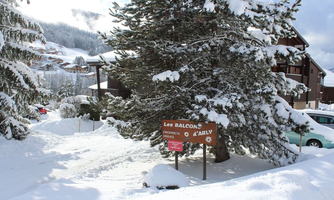 Praz-sur-Arly Apartment | T3 bis duplex apartment with balcony panoramic mountain view