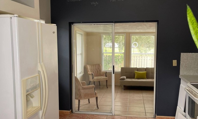 Orlando House | Take it easy at this unique and tranquil getaway.