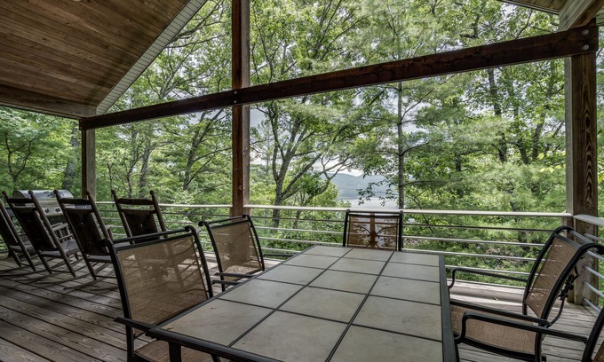 Glenville House | Tater Knob Treehouse - Amazing Lake Views!