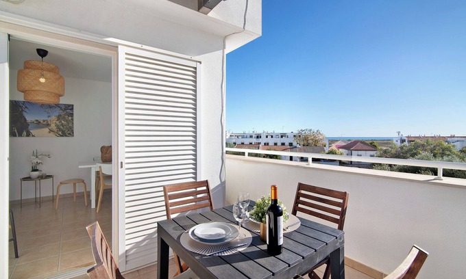 Conceicao e Cabanas de Tavira Apartment | Tavira Mar, sea view apartment close to the beach