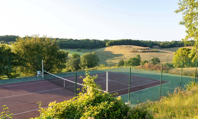 Juignac Cottage | Tennis Court, Pool, and amazing views