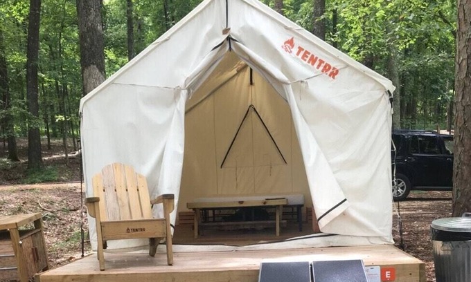 Dennis RV Rental | Tentrr State Park Site - Mississippi Tishomingo State Park - Haynes Lake South E