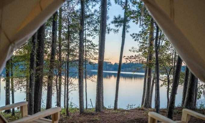 McComb RV Rental | Tentrr State Park Site - Mississippi Percy Quin State Park - Eastside Lakeview A