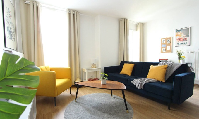 Serris Apartment | TERA1 ~ Disneyland apartment ~ Parking/Wifi