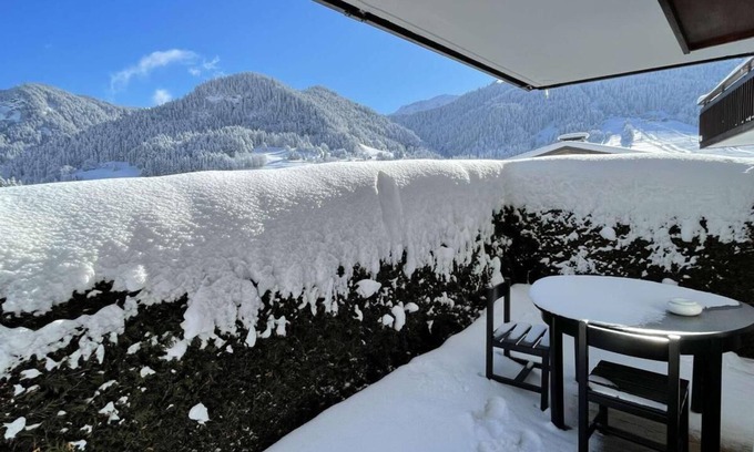 Praz-sur-Arly Apartment | Terrace, parking, tv, ski locker, 30m², Praz sur Arly