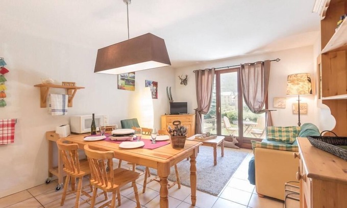 Monetier-les-Bains Apartment | Terrace, tv, 50m², Serre Chevalier