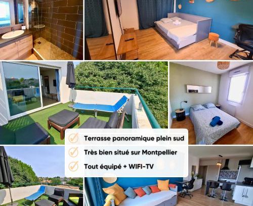 La Pompignane Apartment | Terrasse de la pompignane - T2 lumineux plein sud