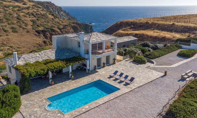 Agii Apostoli Villa | The Alexander Villa - Four Bedroom Villa, Sleeps 9