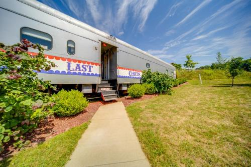 Adrian Furnace House | The Artiste, Converted Railcar in DuBois!