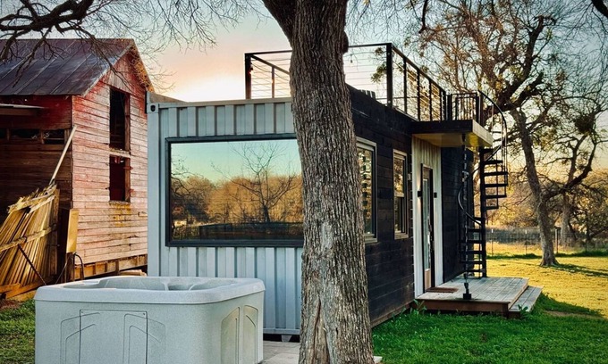 Waco House | The Blue Ridge Container Tiny Home in the Country