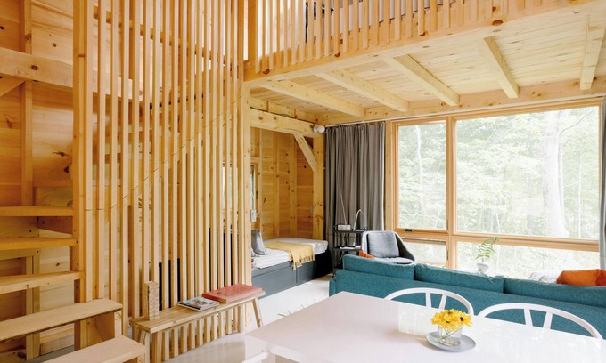 Sedgwick Cabin | The Cabins at Currier Landing Cabin 1: Fern