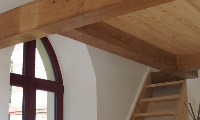 Chateaufort House | The chapel loft