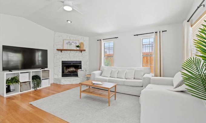 Jacksonville Beach House | The Coco Cottages Both Units of Coastal Cozy Home