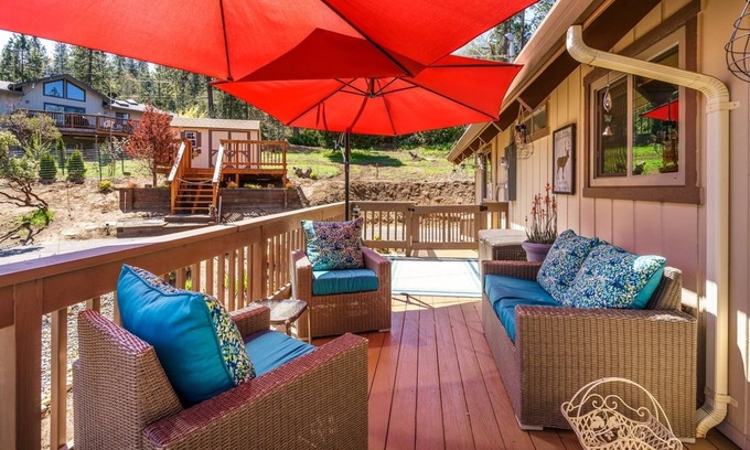 Groveland Cabin | The Comfy Cabin - Solar Powered and Handicap Friendly Amenities Make the Comfy Cabin the Perfect Place for your Yosemite Getaway by RedAwning