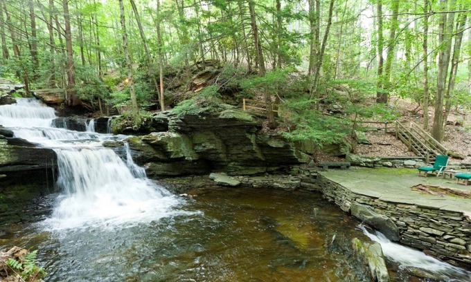 Layton House | The Cottage at Bluestone Falls (90 mins from NYC)