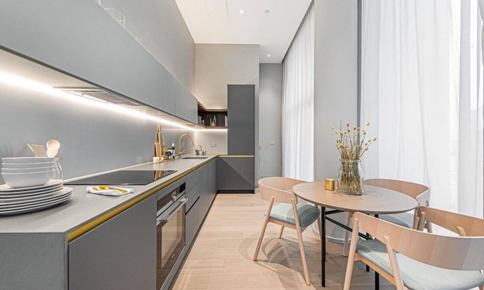 Peninsula Apartment | The Cut- Stylish Family Home by Riverside