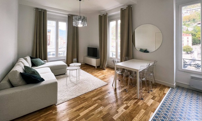 Secteur 2 Apartment | The "design" with amazing view🛋️ #DW