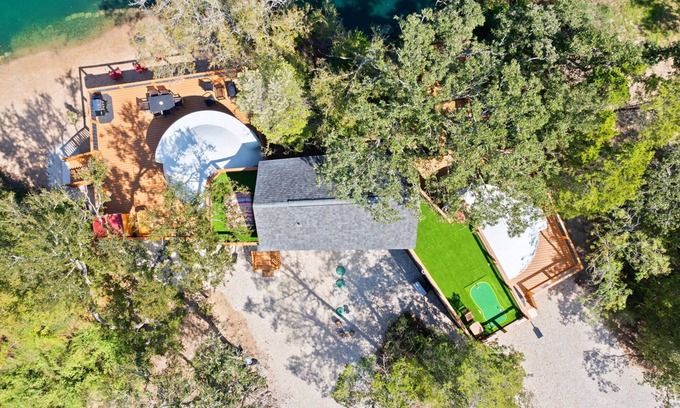 Bastrop County Cabin | The Fairy House | 3 Beds 2 Baths