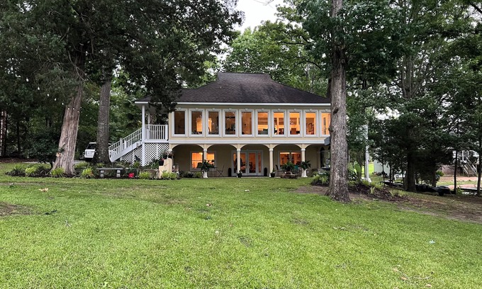 Chapin House | The Flamingo House at Lake Murray. 3 Bed 2 Bath with Private Dock. Sleeps 8.